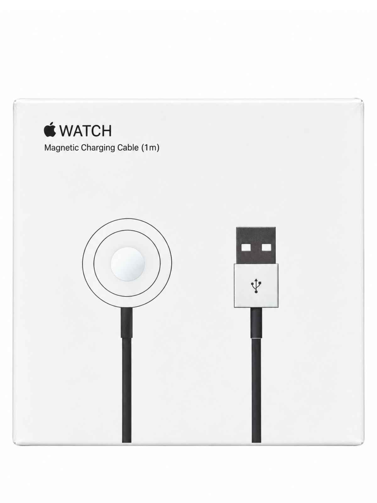 Cargador magnético para Apple Watch USB-A de 1 metro Generico