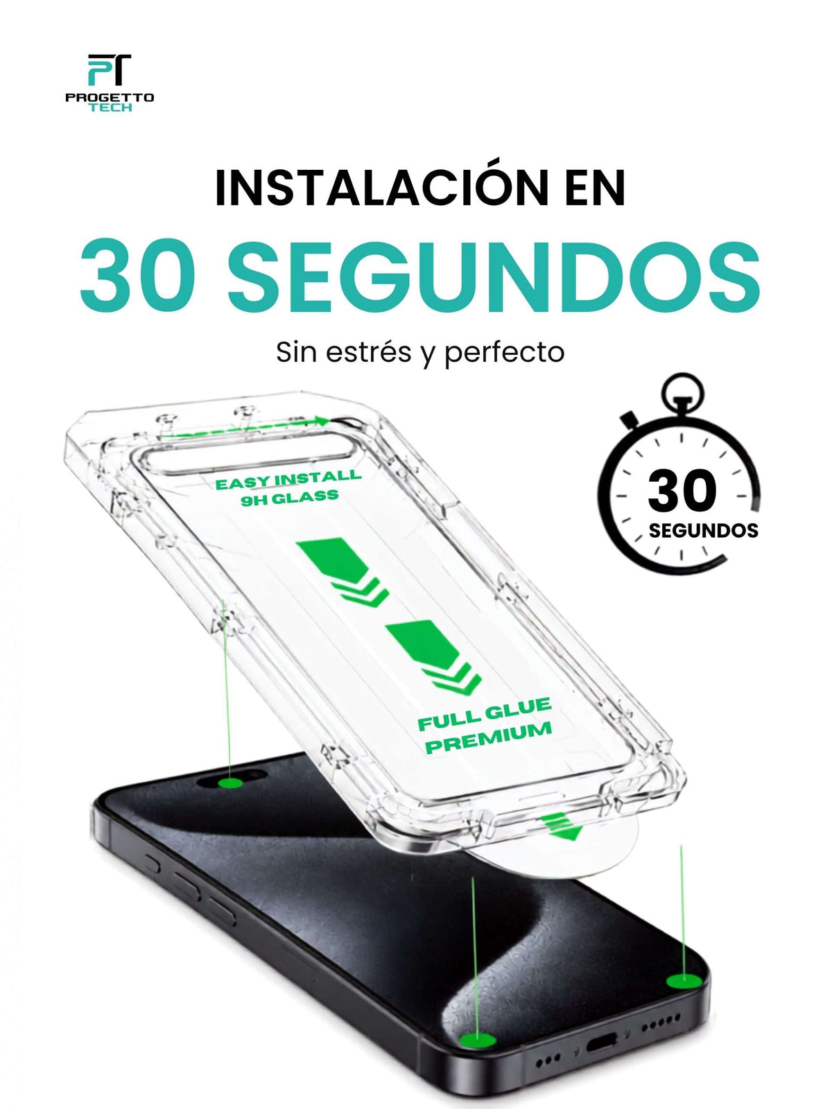 Protector de Pantalla Premium Progetto Tech