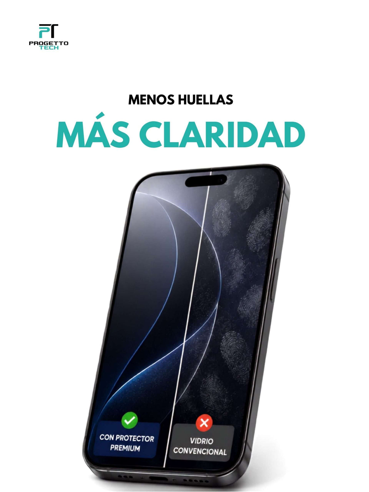 Protector de Pantalla Premium Progetto Tech