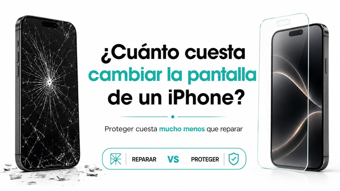 ¿Cuánto cuesta cambiar la pantalla de un iPhone? ¿Vale la pena protegerla?