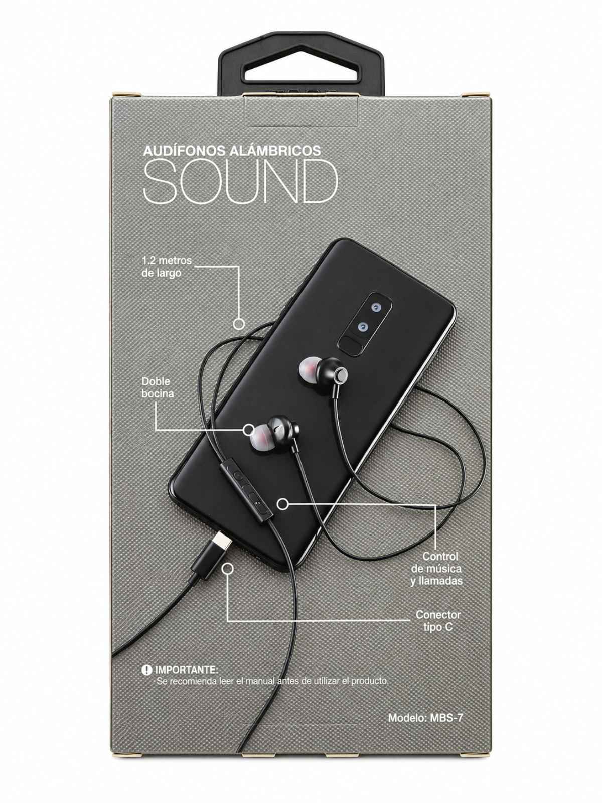 Audífonos Alámbricos Tipo C MOBO Sound MBS-7