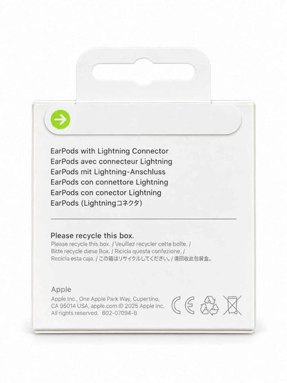 Audífonos Apple EarPods con Conector Lightning