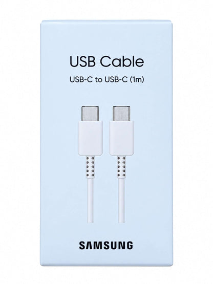 Cable Original Samsung USB-C a USB-C 3A 1 m