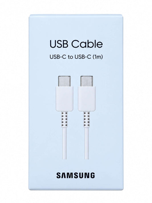 Cable Original Samsung USB-C a USB-C 3A 1 m