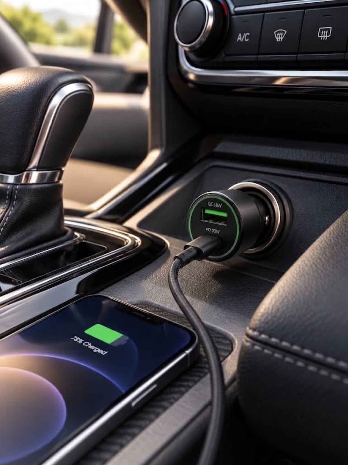 Cargador Para Carro Esoulk Cubo 48 Watts