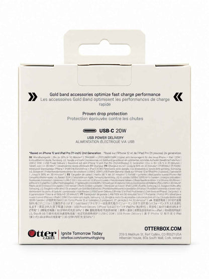Cargador de Pared OtterBox Original 20W USB-C Carga Rápida