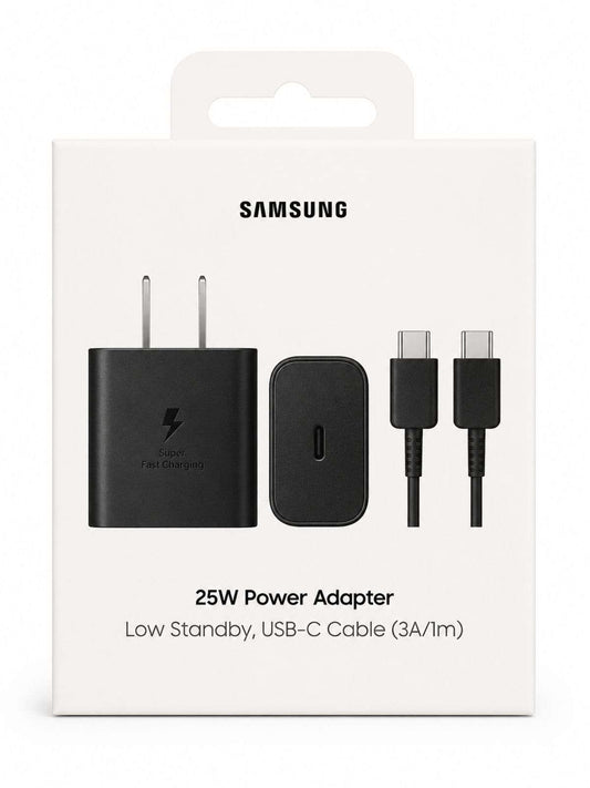 Cargador Samsung original de 25W con cable de datos