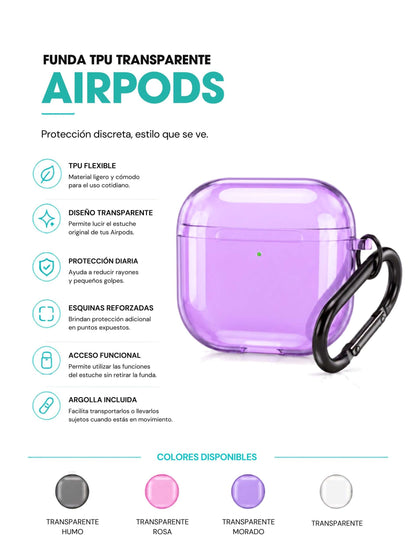 Funda Transparente para AirPods