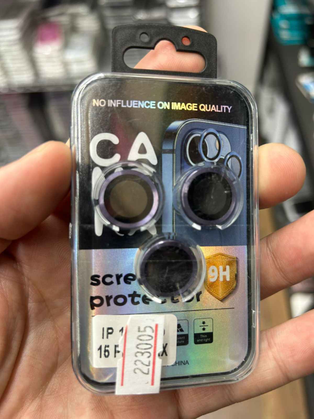 Protectores de Cámara Individuales 9H