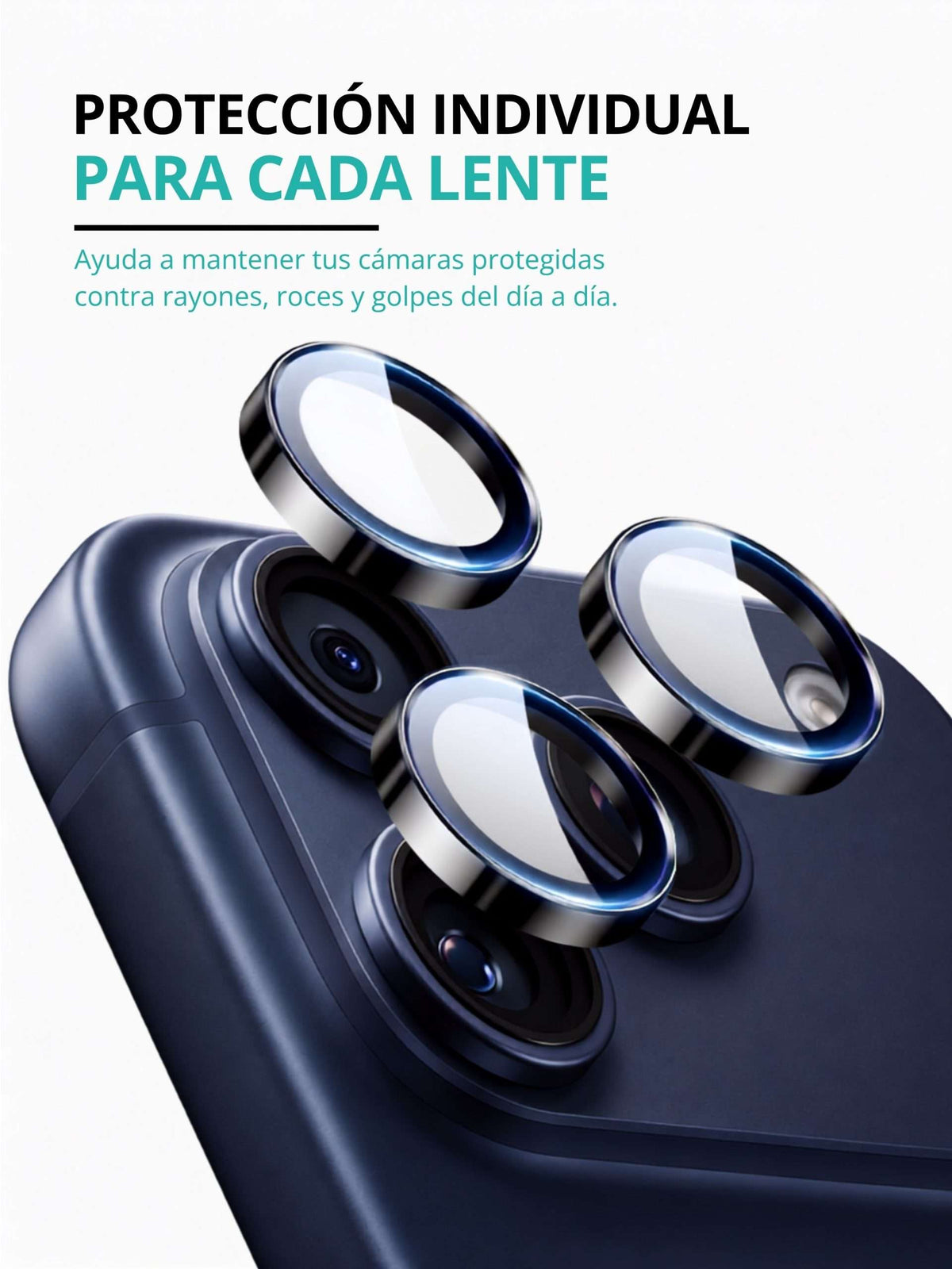 Protectores de Cámara Individuales 9H