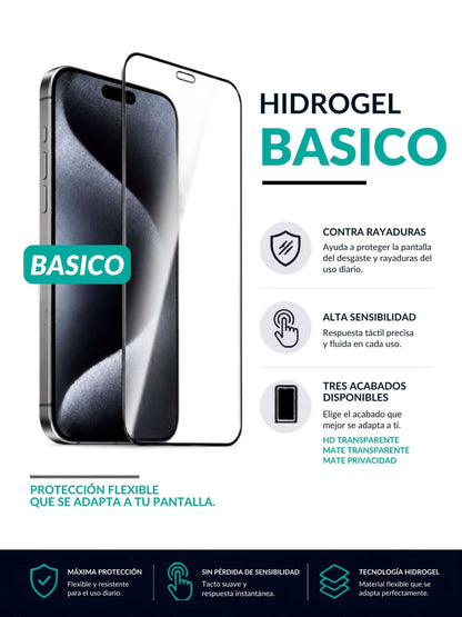 Protector de Pantalla Hidrogel Basico