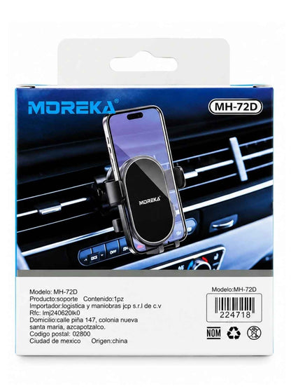 Soporte para celular de carro MOREKA MH-72D giratorio 360°